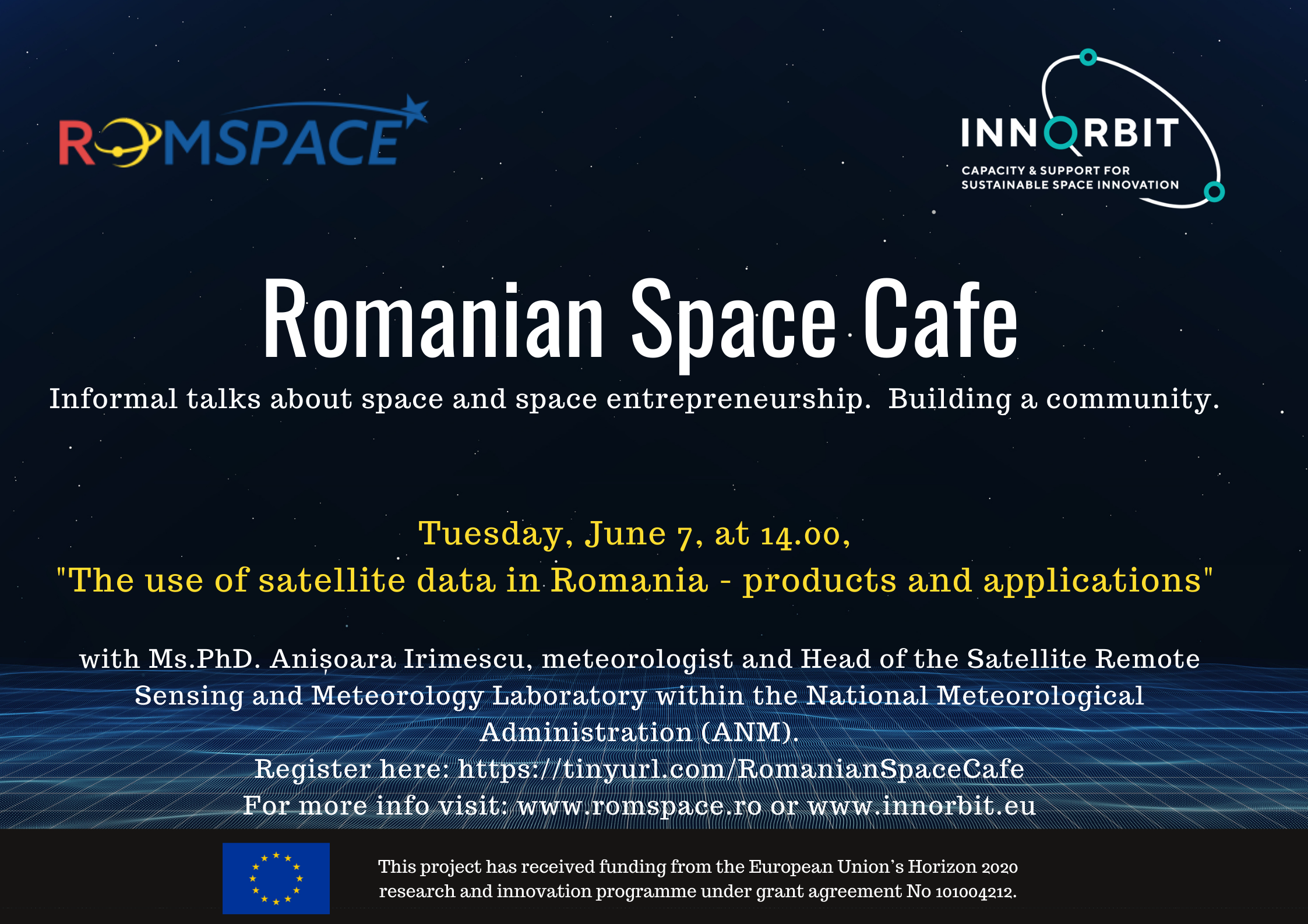 2nd Romanian Space cafe banner
